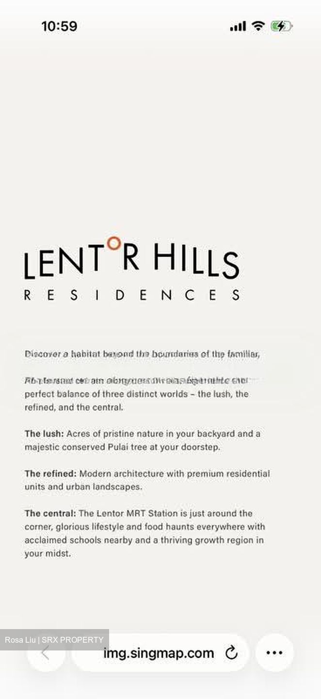 Lentor Hills Road (D26), Condominium #596203061